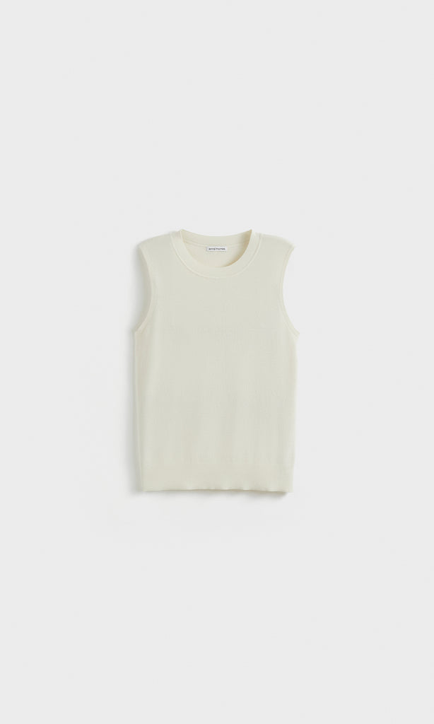Vera Sleeveless Ivory