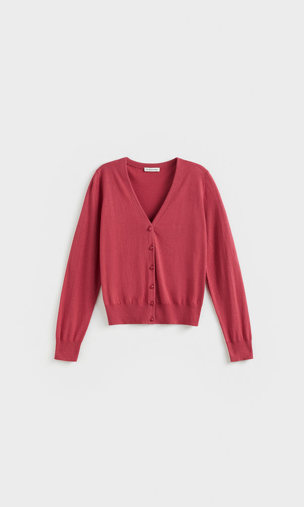 Vera Cardigan Poppy