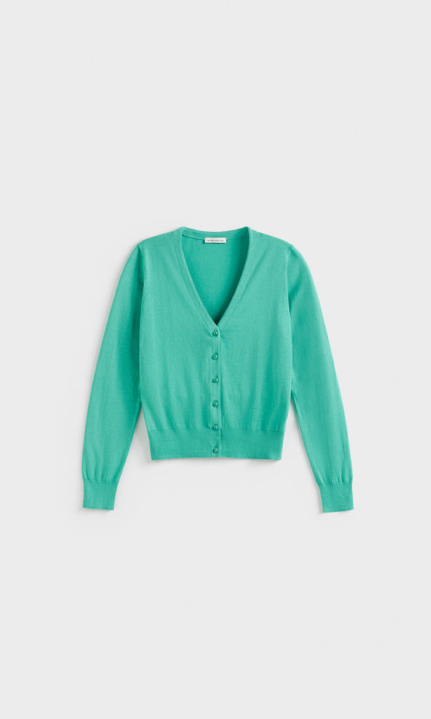 Vera Cardigan Teal