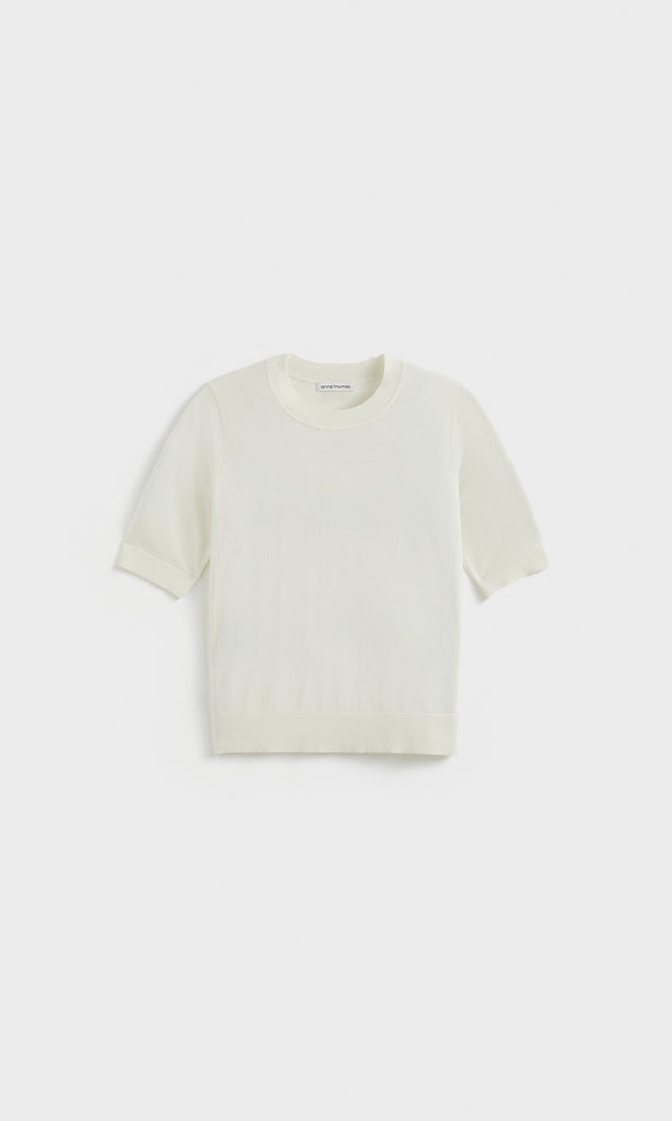 Vera S/S Crew Ivory