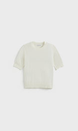 Vera S/S Crew Ivory