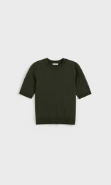 Vera S/S Crew Olive