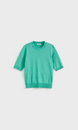 Vera S/S Crew Teal