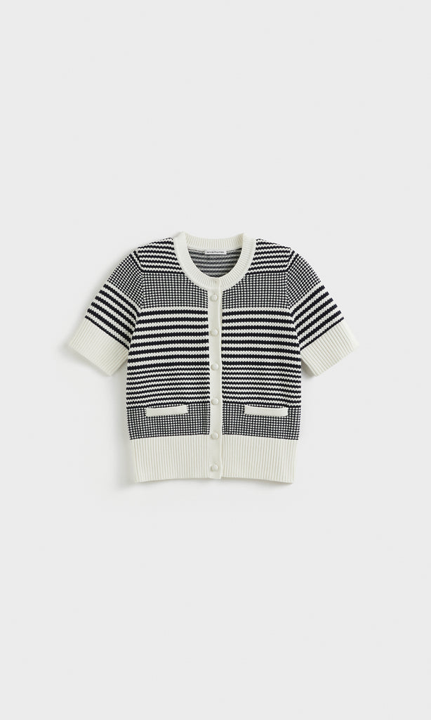 Marina ia Cardigan Navy/Ivory