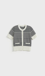 Marina ia Cardigan Navy/Ivory