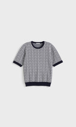 Olbia SS Crew Ivory/Navy