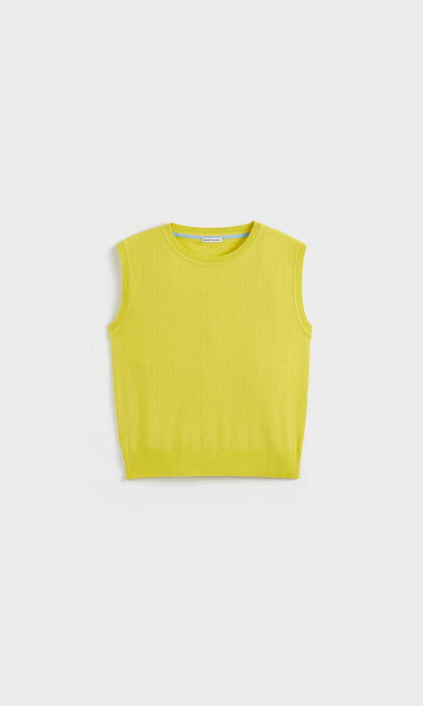 Florent Knit Vest Lime