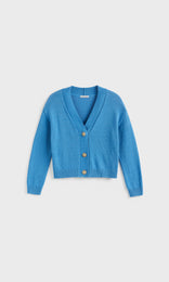 Spiga Knit Cardigan Sky