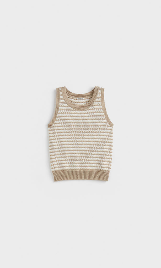 Spiga Knit Tank Neutrals