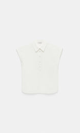 Lumet Collared Blouse White