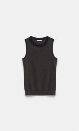 Messina Sleeveless Knit Navy