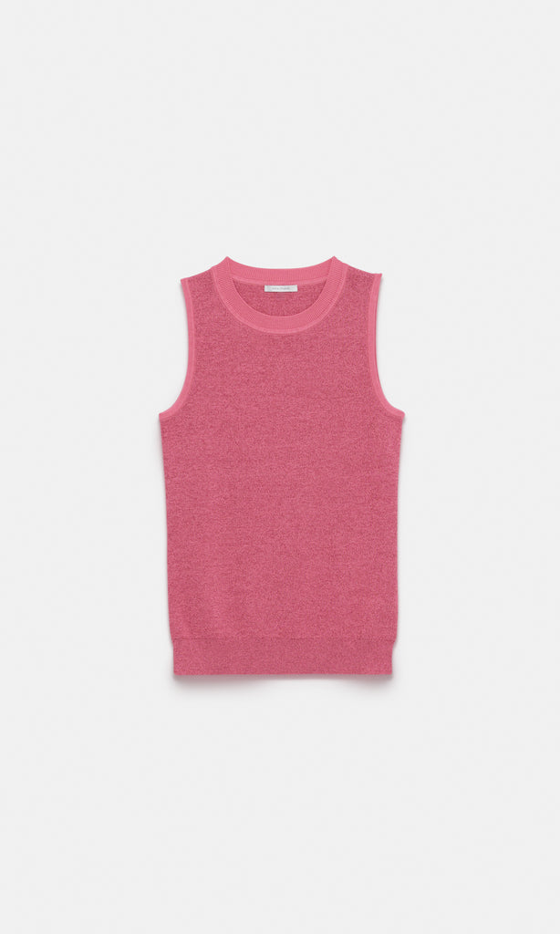 Messina Sleeveless Knit Rose