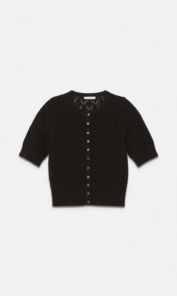 Novara S/S Cardigan Black