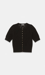 Novara S/S Cardigan Black