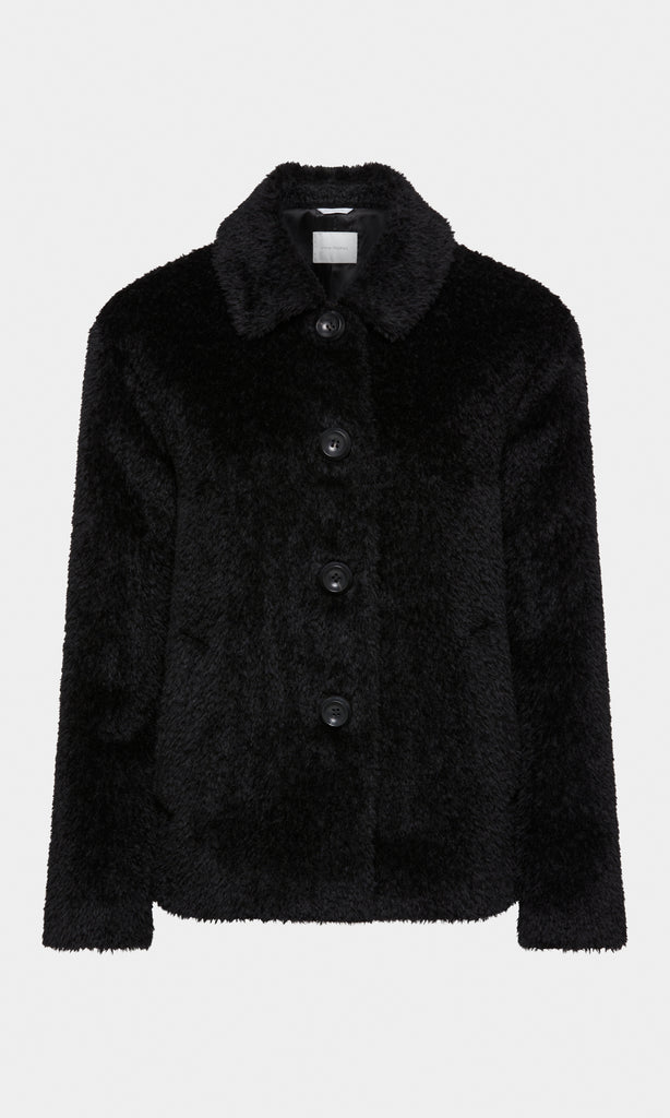 Orsino Short Coat Black