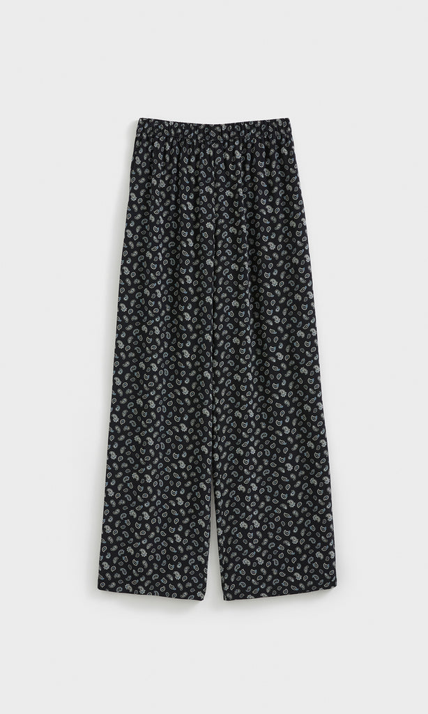 Paisley Pant Navy