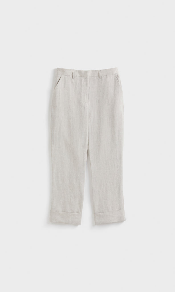 Montpelier Cuffed Pant Beige