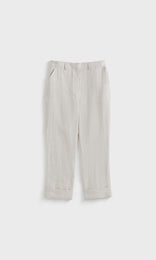 Montpelier Cuffed Pant Beige