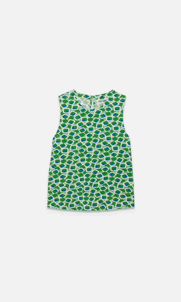 Ponza S/less Top Emerald