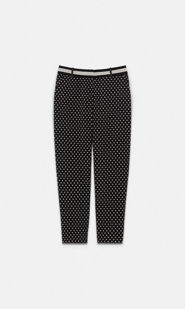 Punto Trouser Blk/Silver