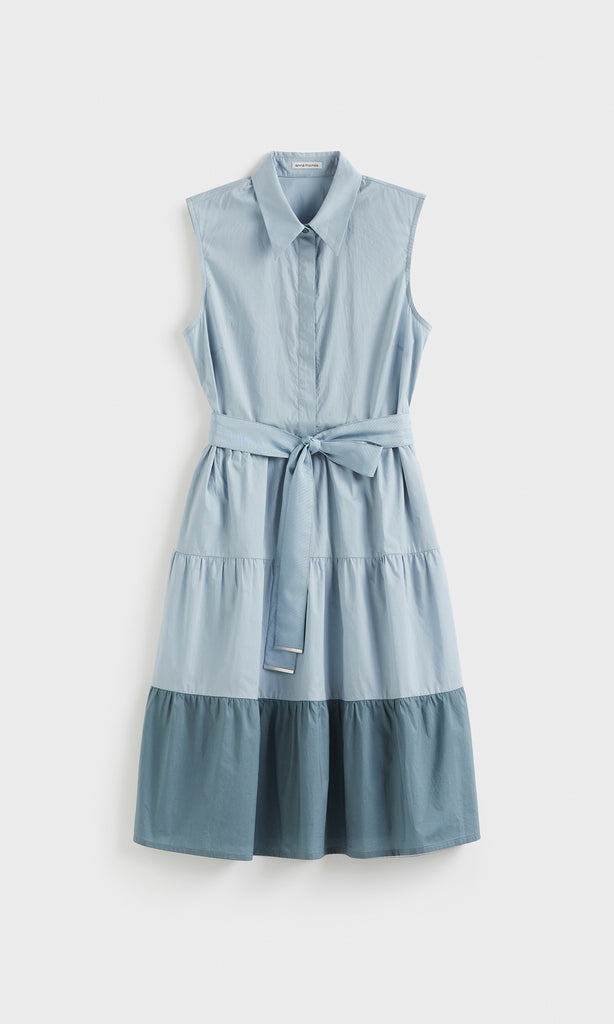 Bellagio Layered Dress Ocean Mist