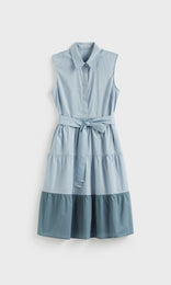 Bellagio Layered Dress Ocean Mist