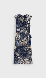 Alice Wrap Dress Navy