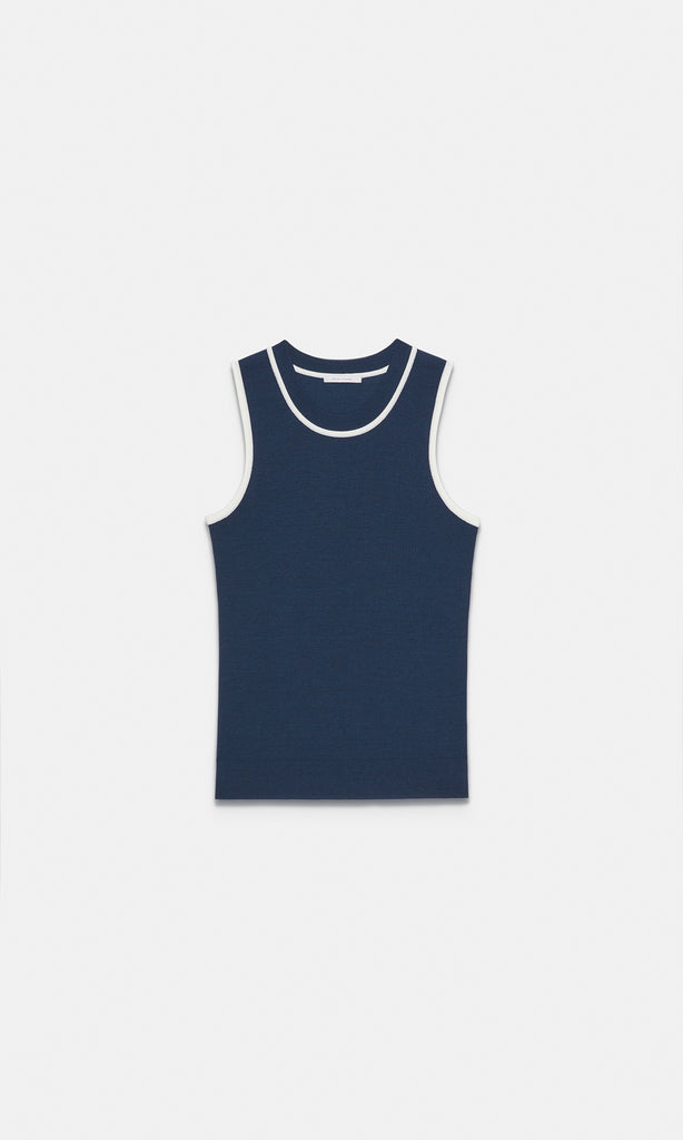 Rapallo Tank Navy/Ivory