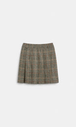 Bronte Pleated Skirt Olive