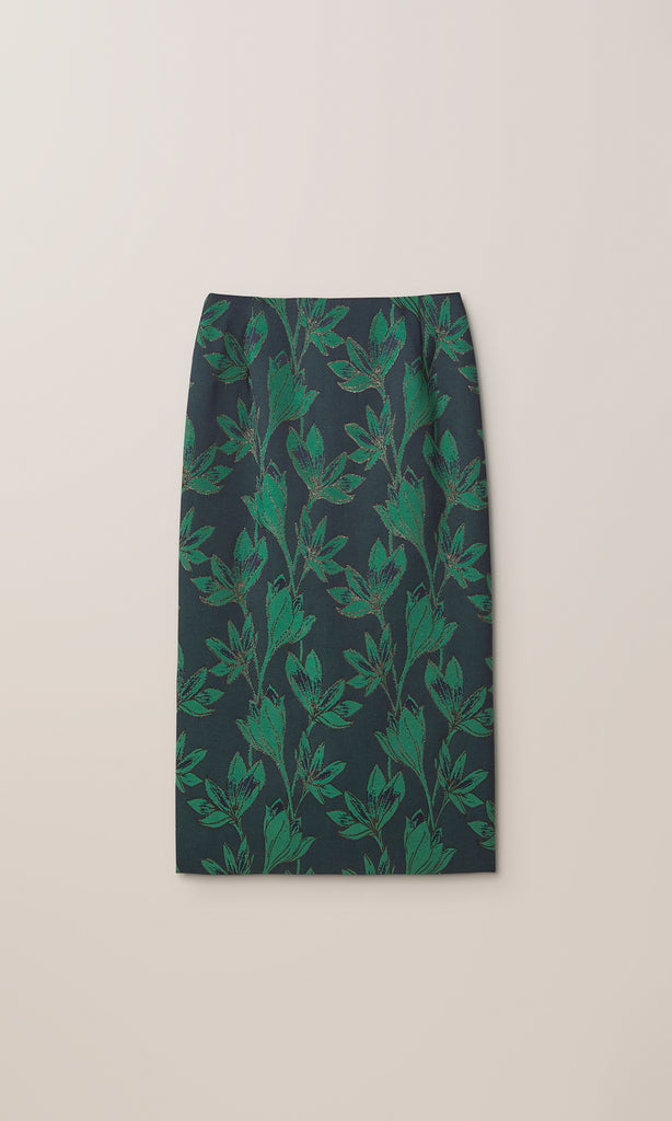 Foglia Skirt Emerald