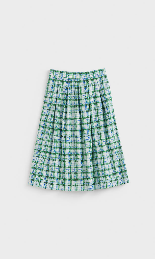 Escher Skirt Emerald