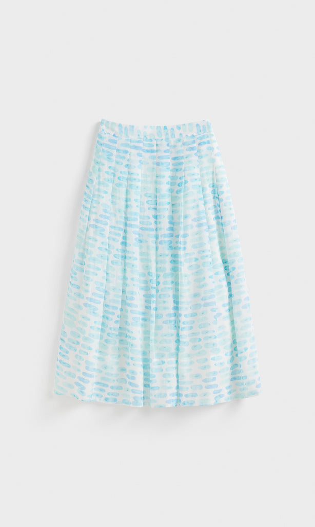 Seascape Skirt Azure