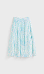 Seascape Skirt Azure