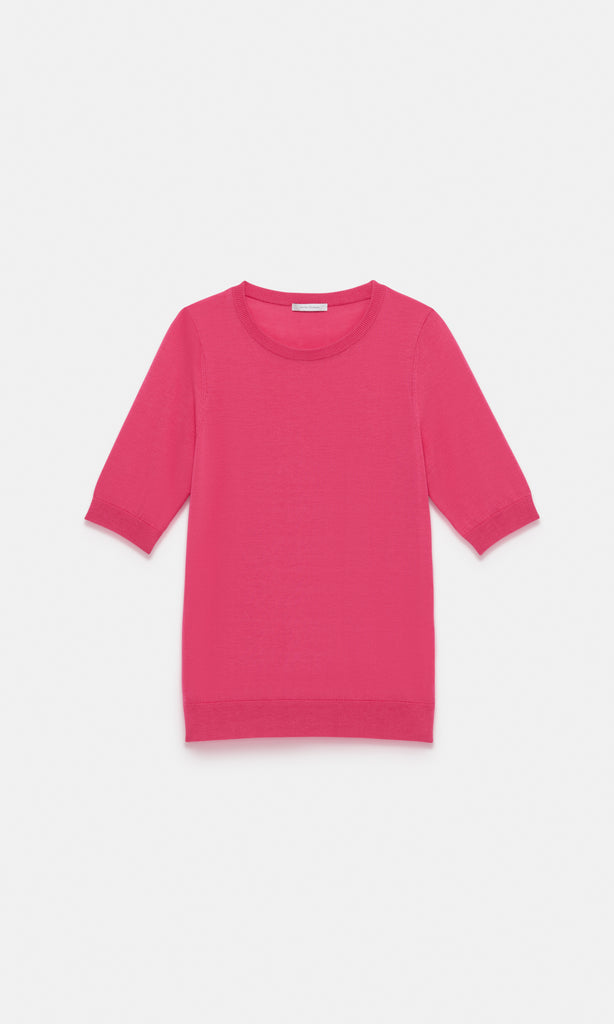 Selene S/S Pullover Hot Pink