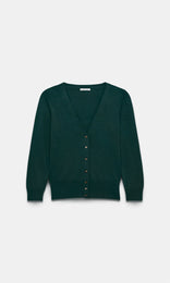 Selene V-Neck Cardigan Petrol