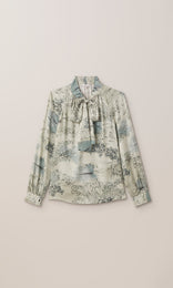 Rache Blouse  Ocean Mist