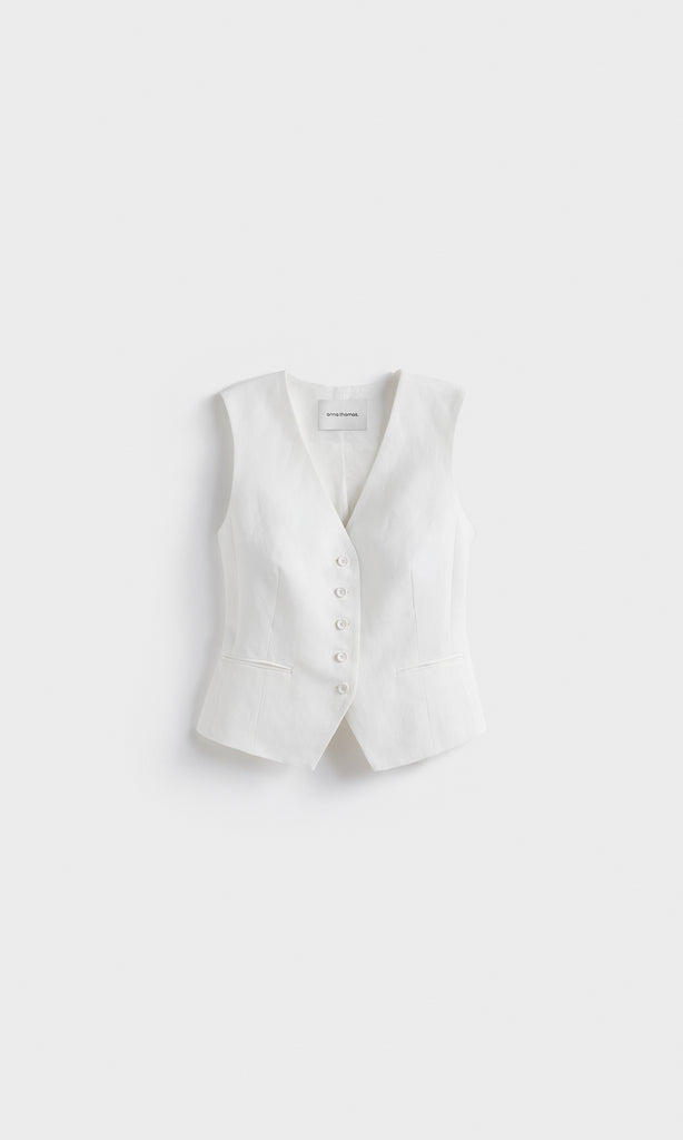 Rimini Vest White