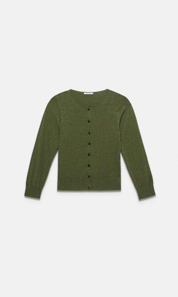 Tropez Cardigan Pine Green
