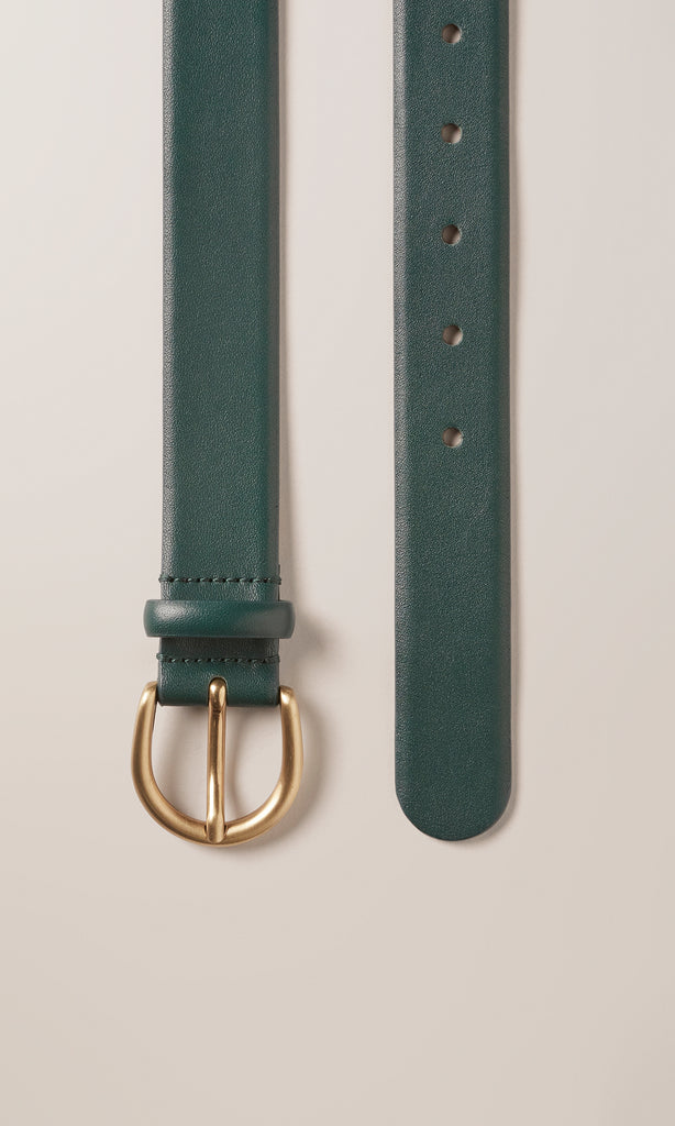 Leather Belt 30mm Serpentine