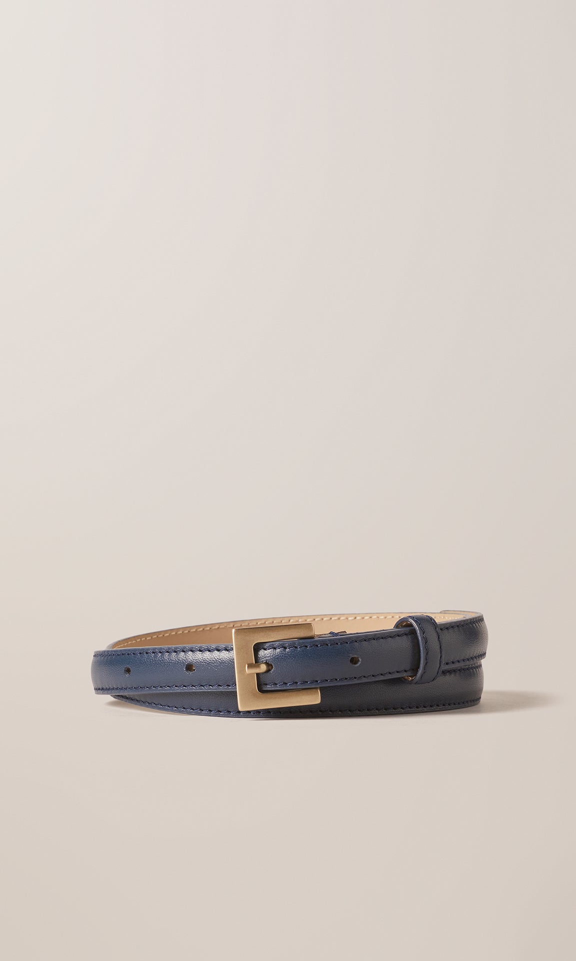 Leather Belt 15mm Oceania