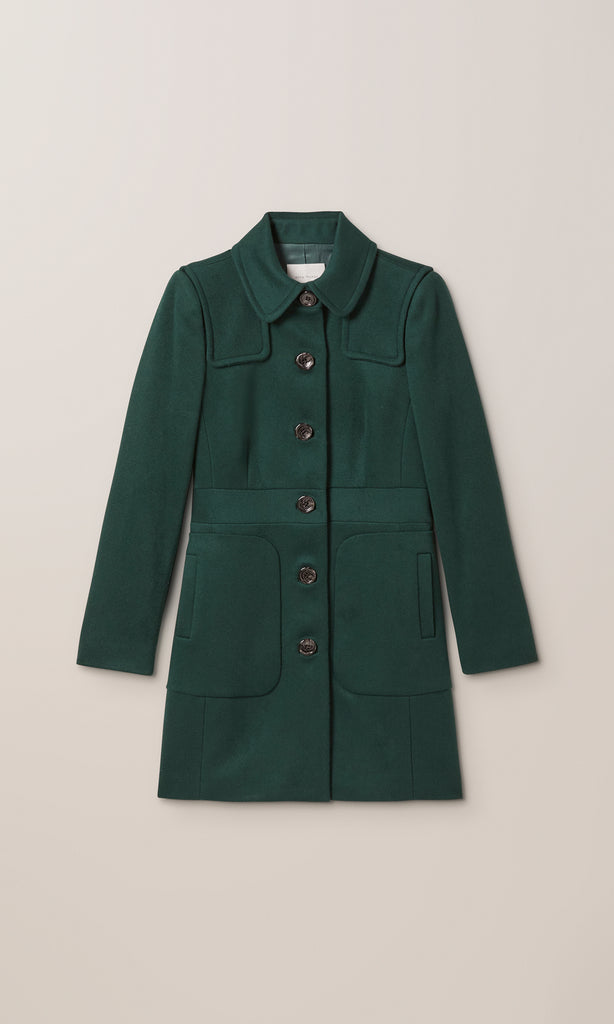 Kelly Coat Emerald