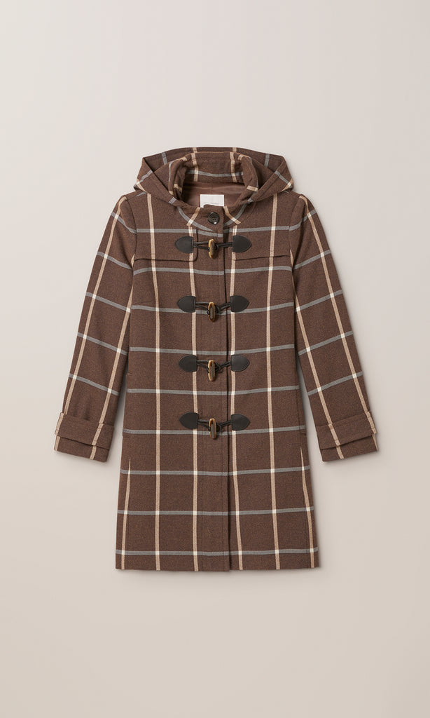 Bristow Duffle Coat Chocolate