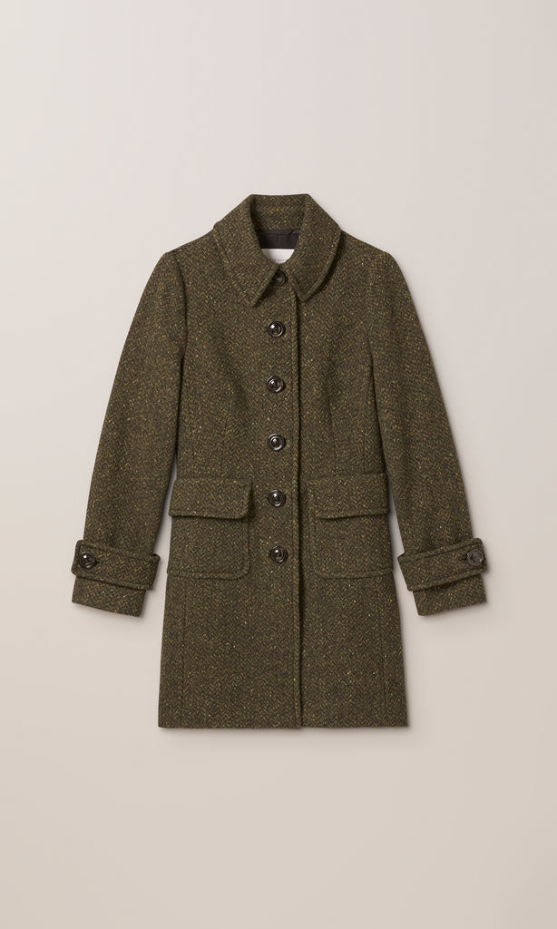 Allende Coat Dark Olive
