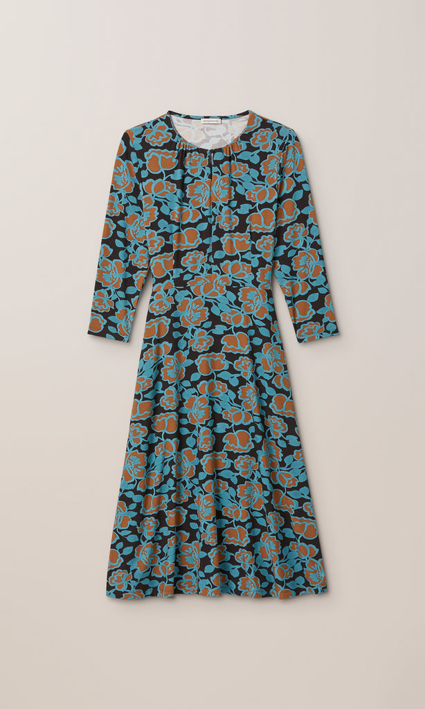 Jana Jersey Dress Chocolate