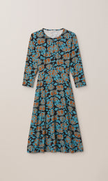 Jana Jersey Dress Chocolate