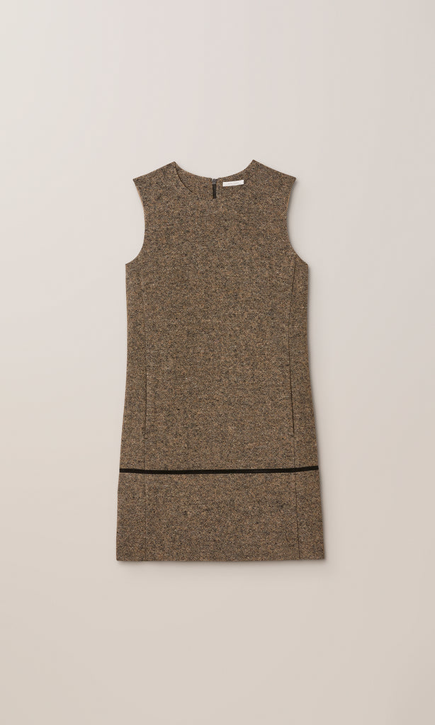 Ullman S/less Dress Camel