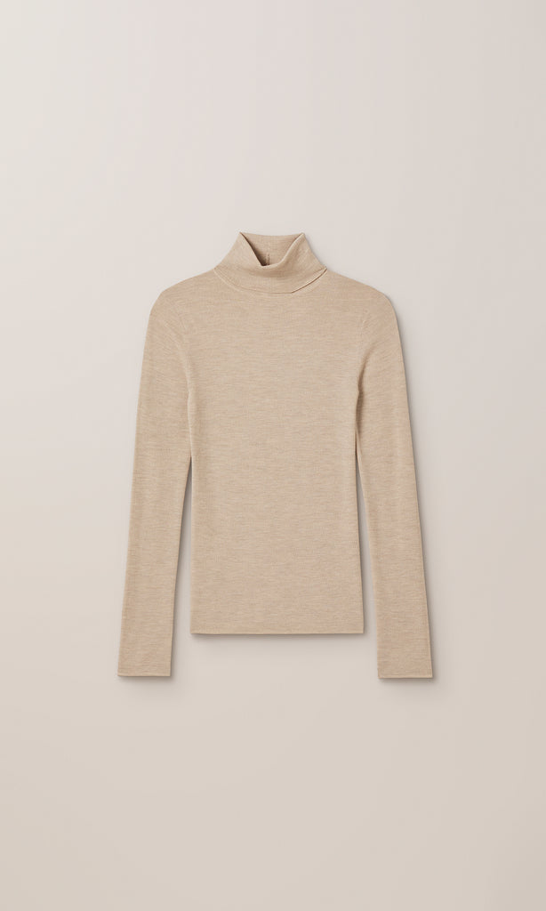 Apsley Turtle Neck Knit Oatmeal
