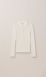 Apsley LS Polo Cream