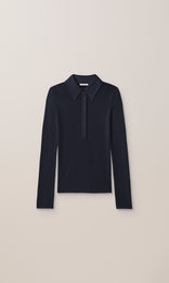 Apsley LS Polo Navy