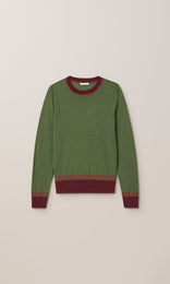 Exeter LS Merino Crew Forest